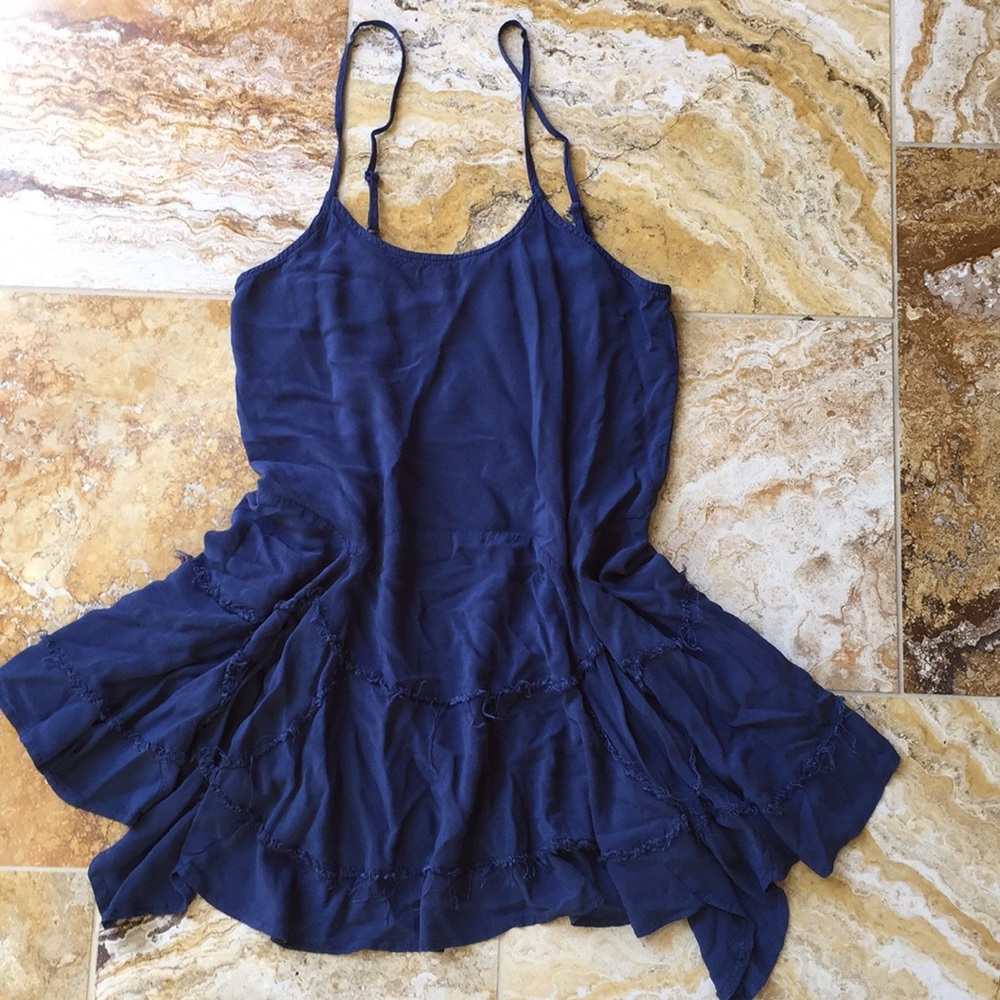Before You Collection SOFT swing minidress/raw hem